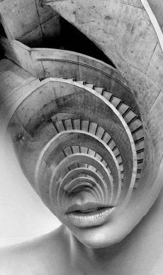 Humor -  Fun GIF Artists George RedHawk - Noir et blanc 