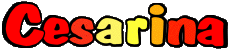 Vorname WEIBLICH - Italien C Cesarina 