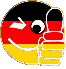 Banderas Europa Alemania Smiley - OK 