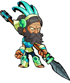 Multi Media Video Games Brawlhalla Icons - Characters 