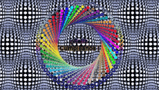 Nachrichten Spanisch Feliz Cumpleaños Abstracto - Geométrico Animierter Hintergrund 004 