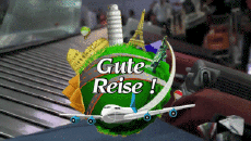 Mensajes Alemán Gute Reise Fondo animado 004 