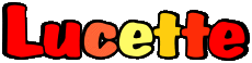 Nombre FEMENINO - Francia L Lucette 