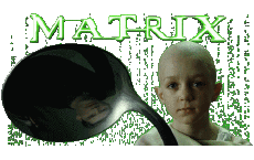 Multimedia Películas Internacional Matrix Logotipo Francés 