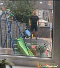 Umorismo -  Fun Sportivo Trampolino Al di fuori Fail 