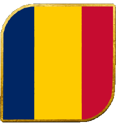 Banderas África Chad Plaza 