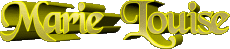 Prénoms FEMININ - France M Composé Marie Louise 