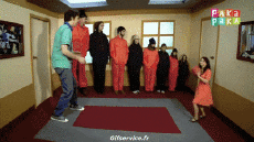 Humor -  Fun MENSCHEN Illusionen - Proportionen Serie 01 