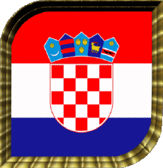 Banderas Europa Croacia Plaza 