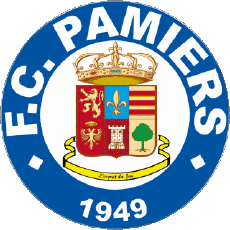Sports FootBall Club France Logo Occitanie 09 - Ariège FC Pamiers 