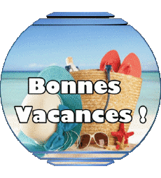 Messages French Bonnes Vacances 02 