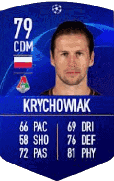 Multimedia Vídeo Juegos F I F A - Jugadores  cartas Polonia Grzegorz Krychowiak 