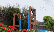 Humor -  Fun Sports Horizontal bar Fail 