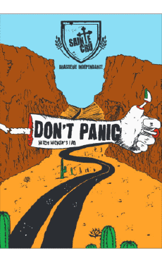 Don't panic-Bebidas Cervezas Francia continental Sainte Cru 