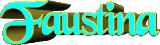 Prénoms FEMININ - Espagne F Faustina 