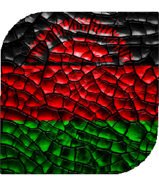 Drapeaux Afrique Malawi Carré 