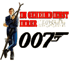 Multimedia Películas Internacional James Bond 007 Al Servicio secreto de su Majestad Logotipo Alemán 
