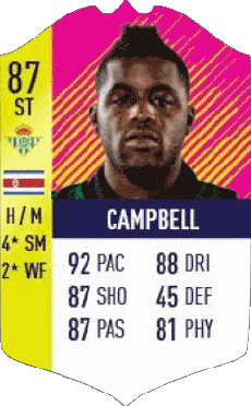 Multimedia Videogiochi F I F A - Giocatori carte Costa Rica Joel Campbell 