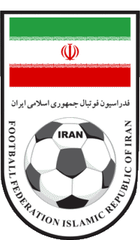 Logo-Sports FootBall Equipes Nationales - Ligues - Fédération Asie Iran Logo