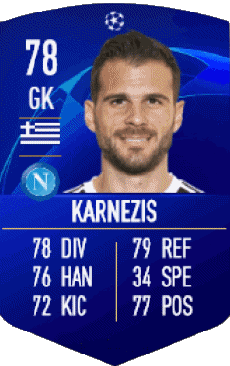 Multimedia Videospiele F I F A - Karten Spieler Griechenland Orestis Karnezis 