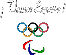 Mensajes Español Vamos España Juegos Olímpicos 