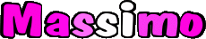 Vorname MANN - Italien M Massimo 