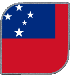 Banderas Oceanía Samoa Plaza 