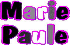 Vorname WEIBLICH - Frankreich M Zusammengesetzter Marie Paule 