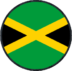 Flags America Jamaica Round 