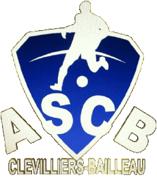 Sports FootBall Club France Logo Centre-Val de Loire 28 - Eure-et-Loir Amicale Sportive Clevilliers Bailleau l'Evêque 