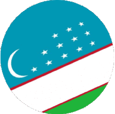 Drapeaux Asie Ouzbékistan Sphere - Cube 