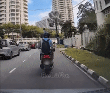 Umorismo -  Fun Trasporti Scooter Fun Accident - Fail 