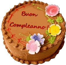 Nachrichten Italienisch Buon Compleanno Dolci 005 