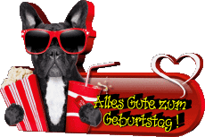 Messages German Alles Gute zum Geburtstag Tiere 009 
