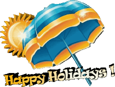 Mensajes Inglés Happy Holidays Fondo transparente 07 