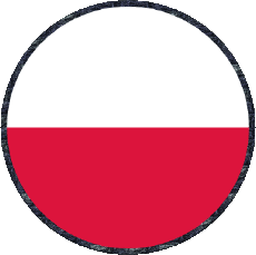 Flags Europe Poland Round 