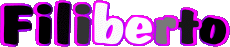 Prénoms MASCULIN - Italie F Filiberto 