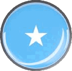 Flags Africa Somalia Rond 