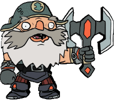 Multimedia Videospiele Brawlhalla Symbole - Zeichen 