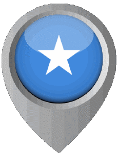 Bandiere Africa Somalia Perno di posizione 