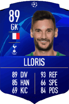 Multi Media Video Games F I F A - Card Players France Hugo Lloris 