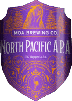North Pacific A.P.A-Bevande Birre Nuova Zelanda Moa 