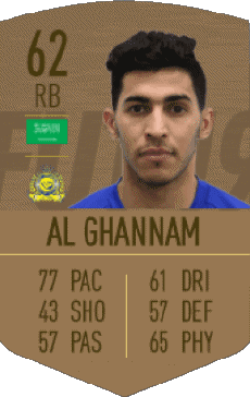 Multimedia Videospiele F I F A - Karten Spieler Saudi-Arabien Sultan Abdullah Al Ghannam 
