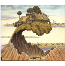 Umorismo -  Fun Pittore di artisti Jacek Yerka 