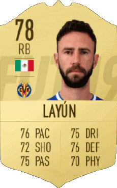 Multimedia Vídeo Juegos F I F A - Jugadores  cartas México Miguel Layún 