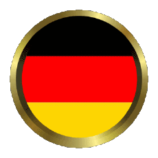 Fahnen Europa Deutschland Rund - Ringe 