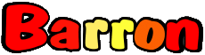 Prénoms MASCULIN - UK - USA B Barron 