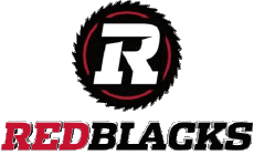 Sports FootBall Américain Canada - L C F Rouge et Noir Ottawa 