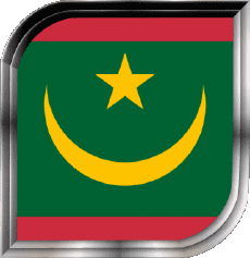 Banderas África Mauritania Plaza 