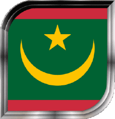Fahnen Afrika Mauretanien Plaza 